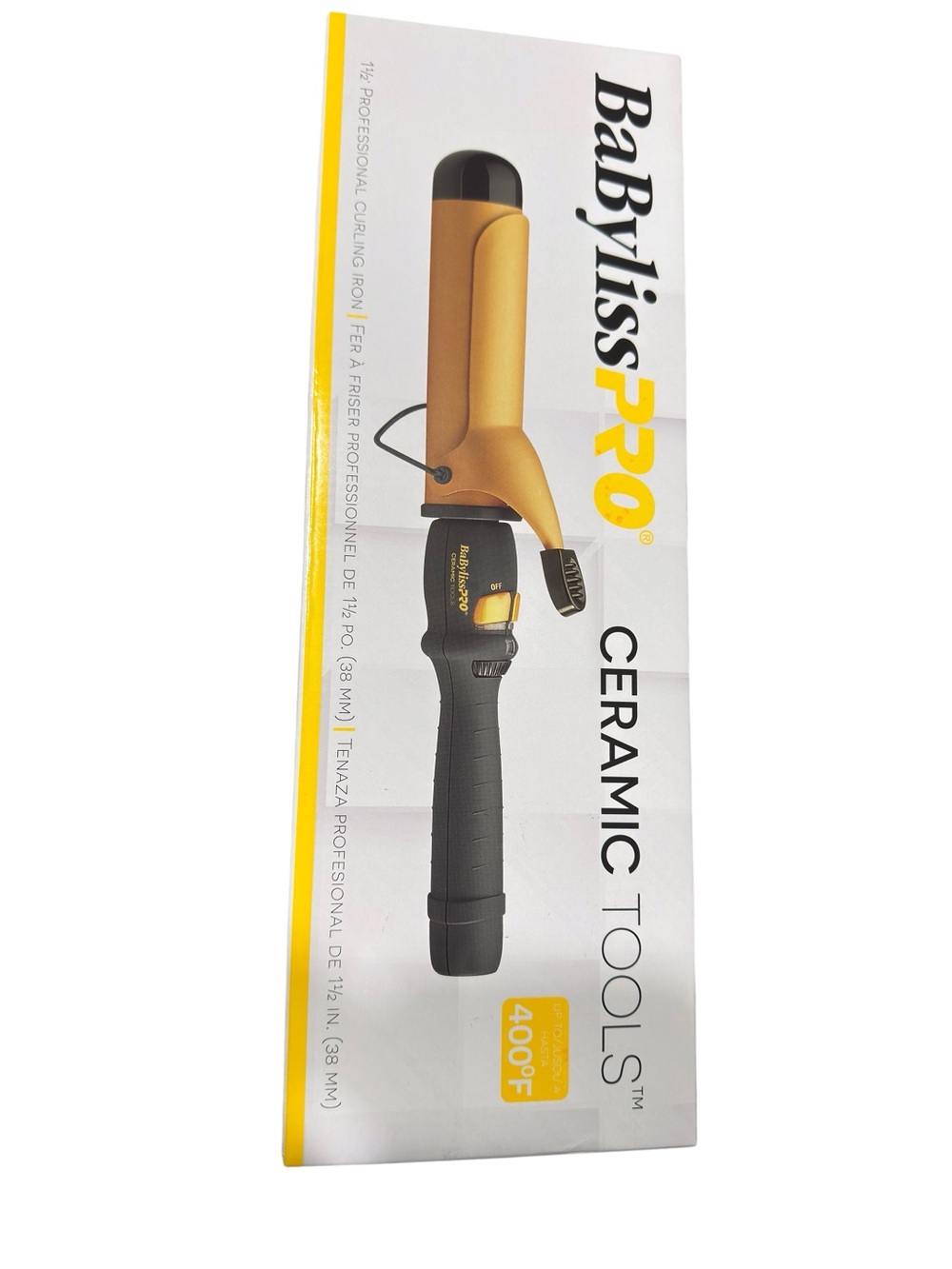 Babyliss Pro Ceramic Barrel Tools 1.25 Inch Spring Professional Curling Iron